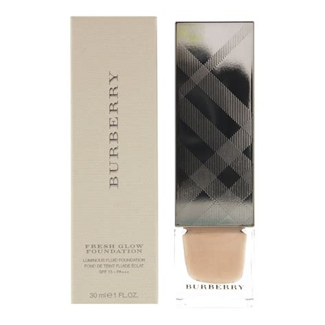 burberry foundation 20 ochre|Burberry Ochre No. 20 Fresh Glow Luminous Fluid Foundation.